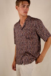 Hefner Shirt - Navy AOP